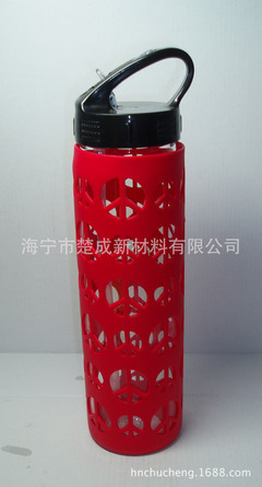 玻璃杯硅膠杯套 海寧市楚成新材料的專業解決方案